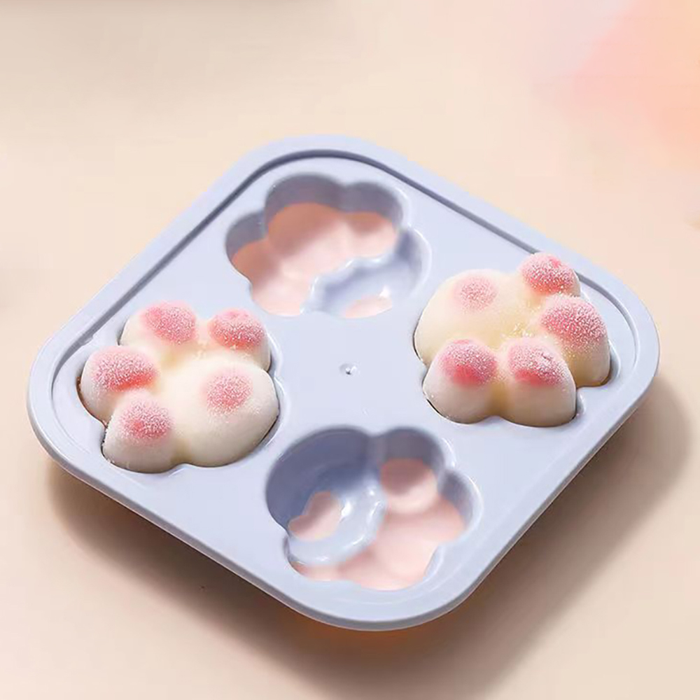 Swity Home Silicone food cake mold homemade ice cream ice cube cute cat claw mold.