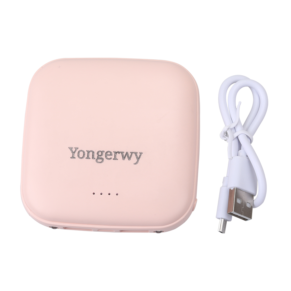 Yongerwy Portable power chargers,10000mAh Battery Pack with Dual USB LED Lights for iPhone, Samsung Galaxy and More.