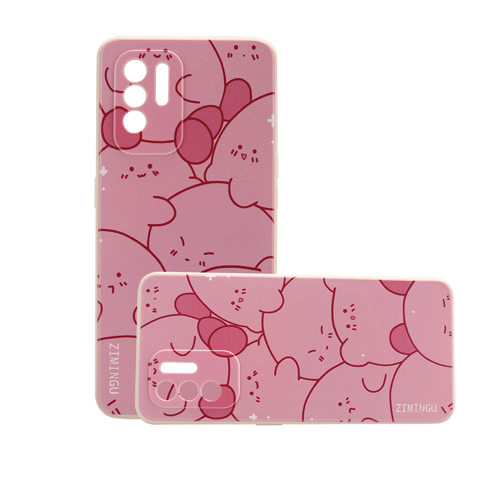 ZIMINGU Star Kabi Pink Cartoon Phone Case OPPO Ren4/5/6pro Matte OPPO A95