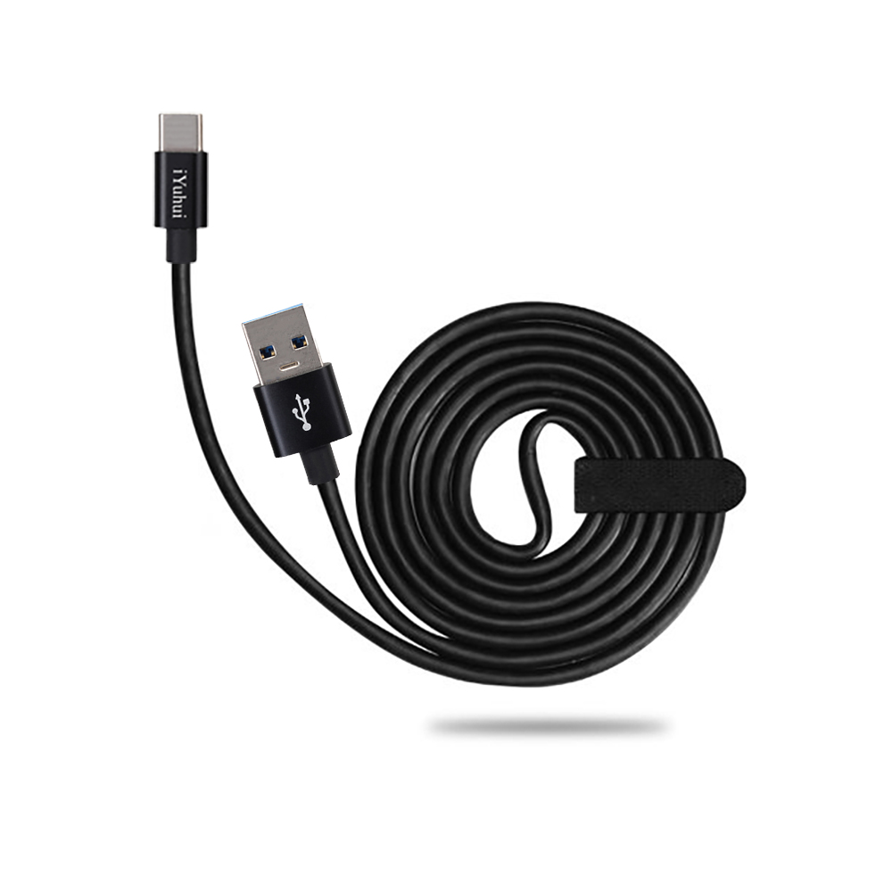 iYuhui USB cables,3A Fast Charging Cable and Data Sync Charger Cable Cord for USB Type-C devices.