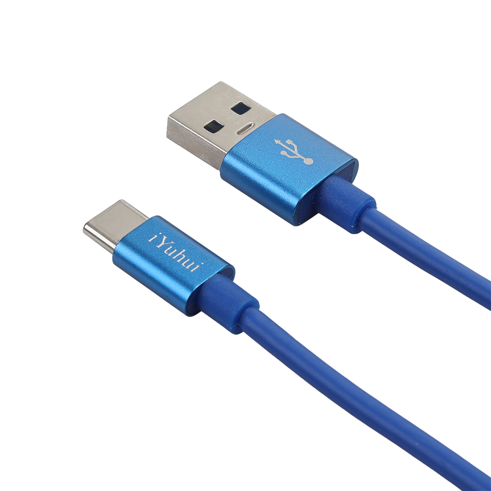 iYuhui USB cables,Type-C Reversible USB Data Sync FAST Charging Cable for Huawei, Xiaomi, OPPO, Samsung and other USB Type-C devices.