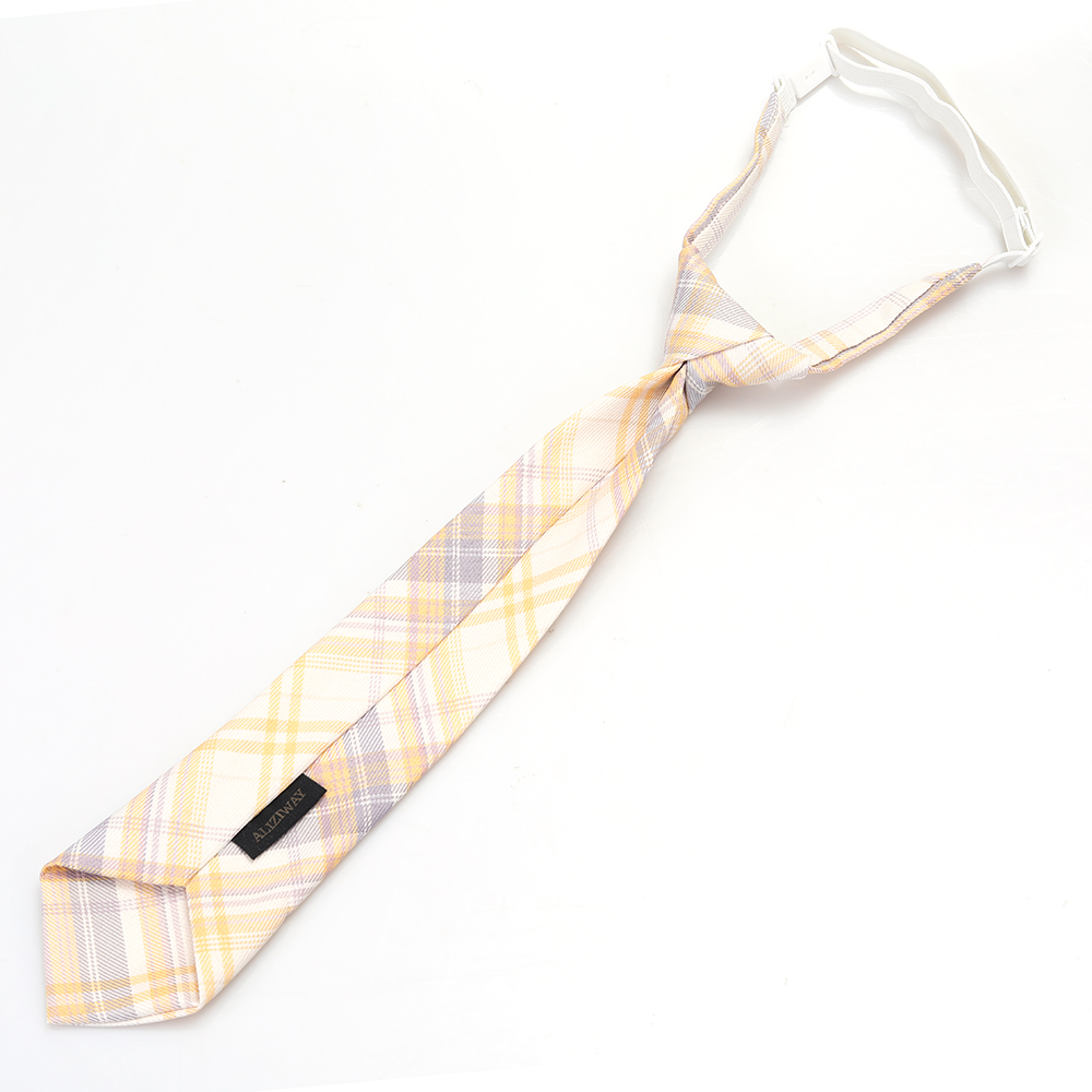 ALIZIWAY Kids Neckties, Fashion Lazy Tie Striped Plaid Snap design Necktie for Boys,Girls.