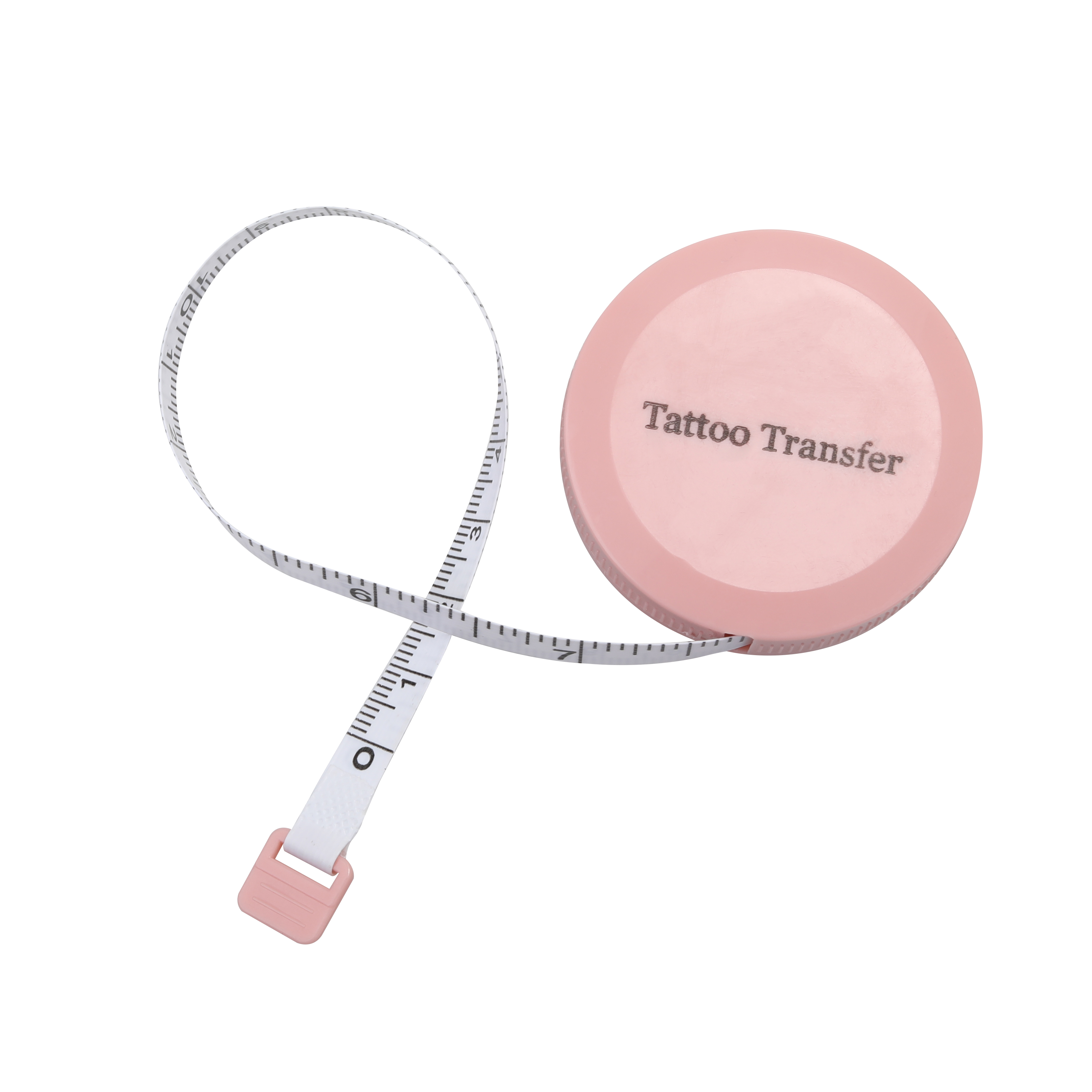 Tattoo Transfer Tape Measures, 60-Inch 1.5 Meter Mini Portable Retractable PU leather measuring tape.