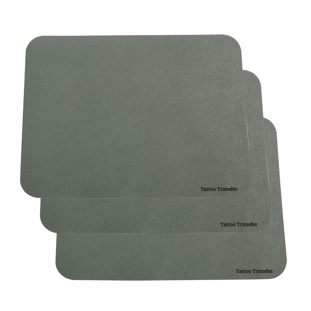 Tattoo Transfer Mouse pads, PU Leather Dual Side Waterproof Mouse Pad for Home,office.