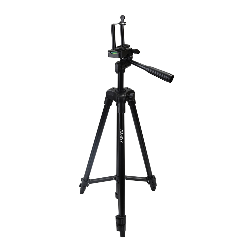 ASHOW Stands for photographic apparatus can be used indoos or outdoors, or as a mobile phone holder to take photos and broadcast live, etc.