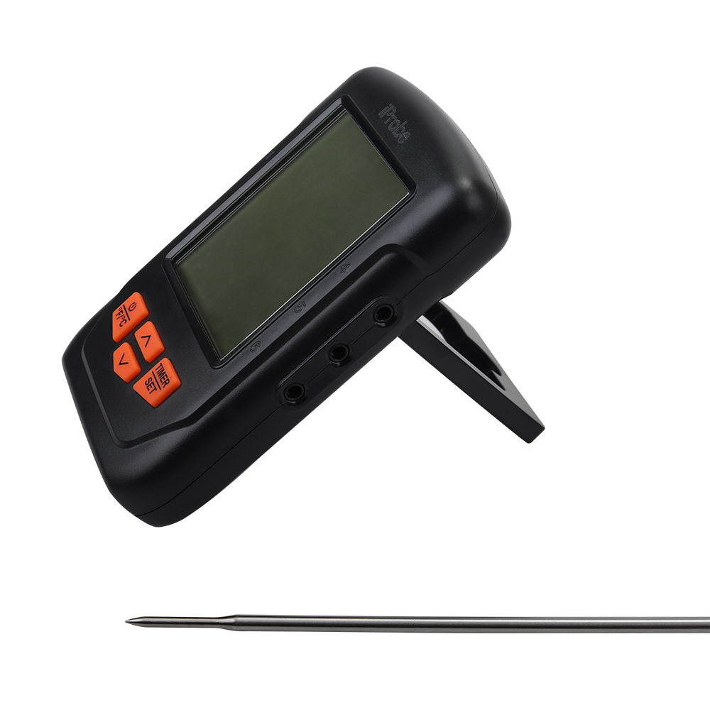iProbe Meat thermometer, kitchen specific multifunctional battery alarm thermometer