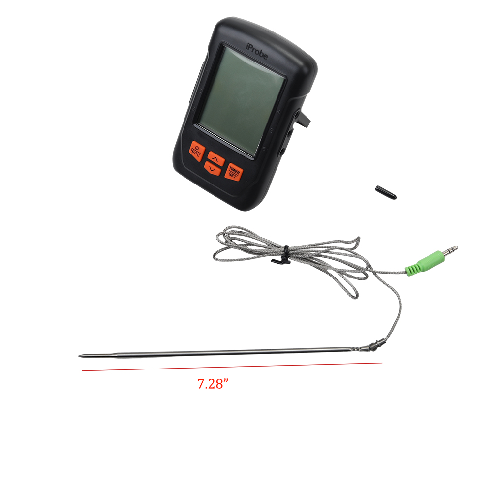 iProbe Meat thermometer, kitchen specific multifunctional battery alarm thermometer