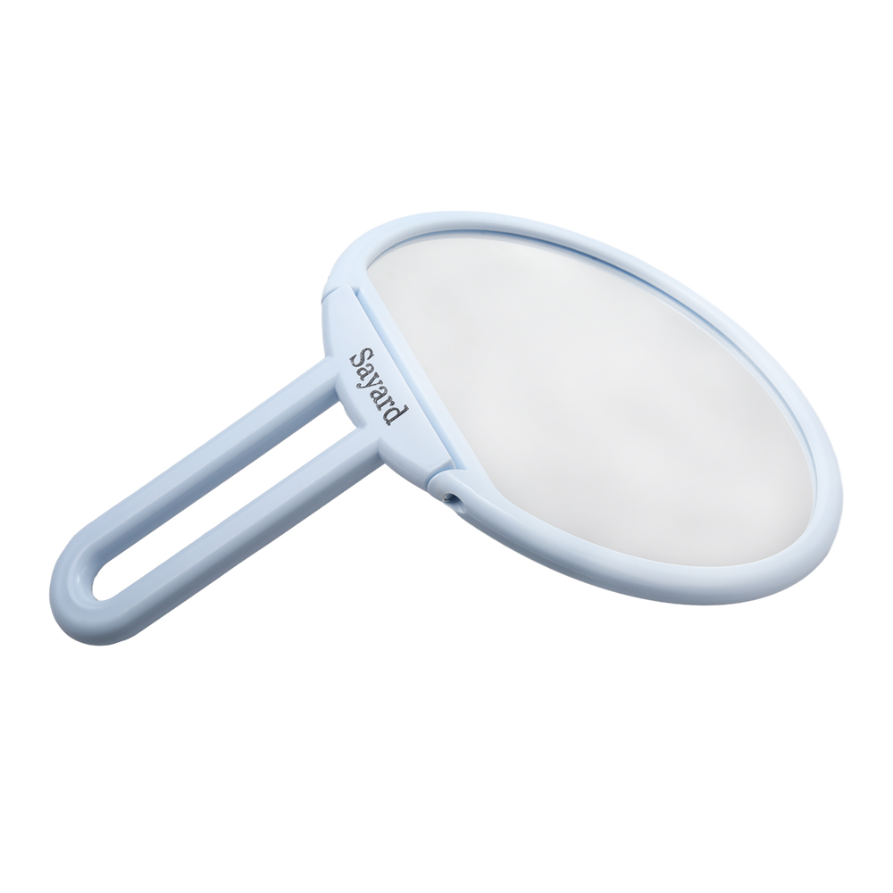 Sayard handheld Toilet mirror, foldable style high-definition makeup mirror for Women and girls etc
