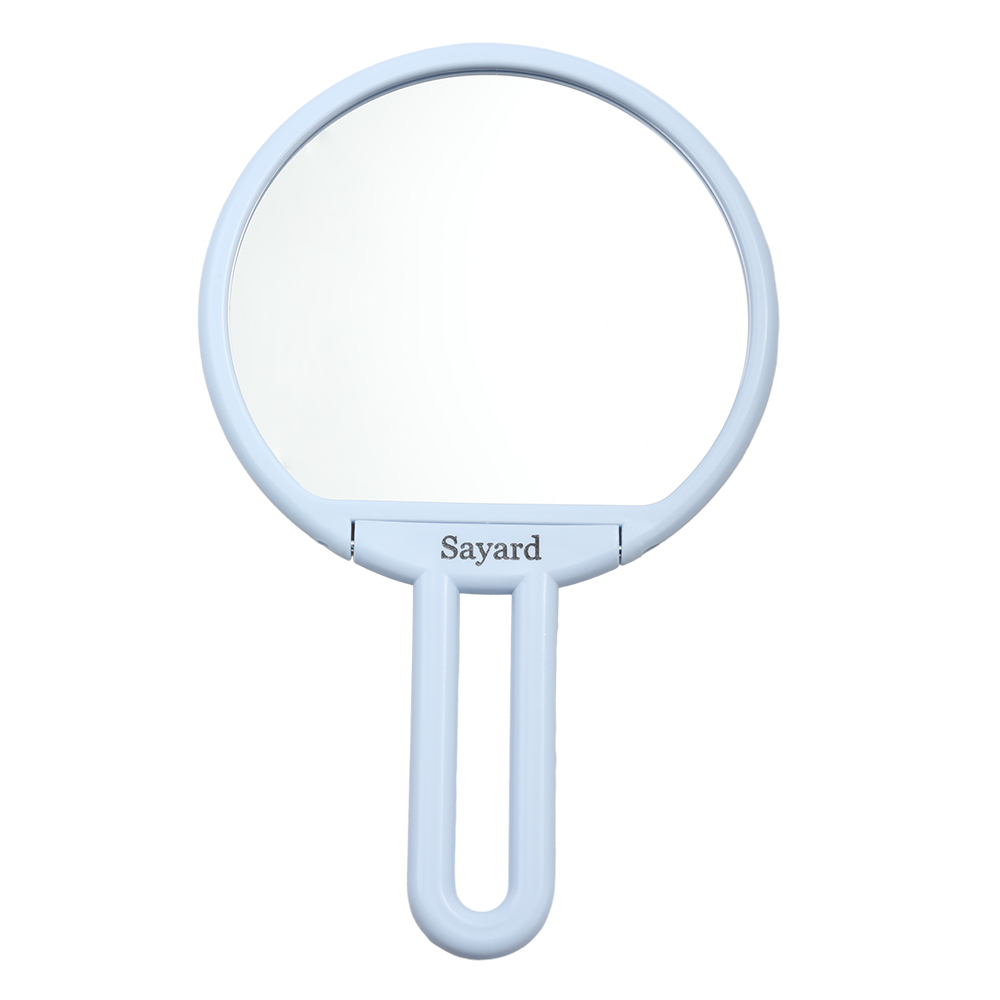 Sayard handheld Toilet mirror, foldable style high-definition makeup mirror for Women and girls etc