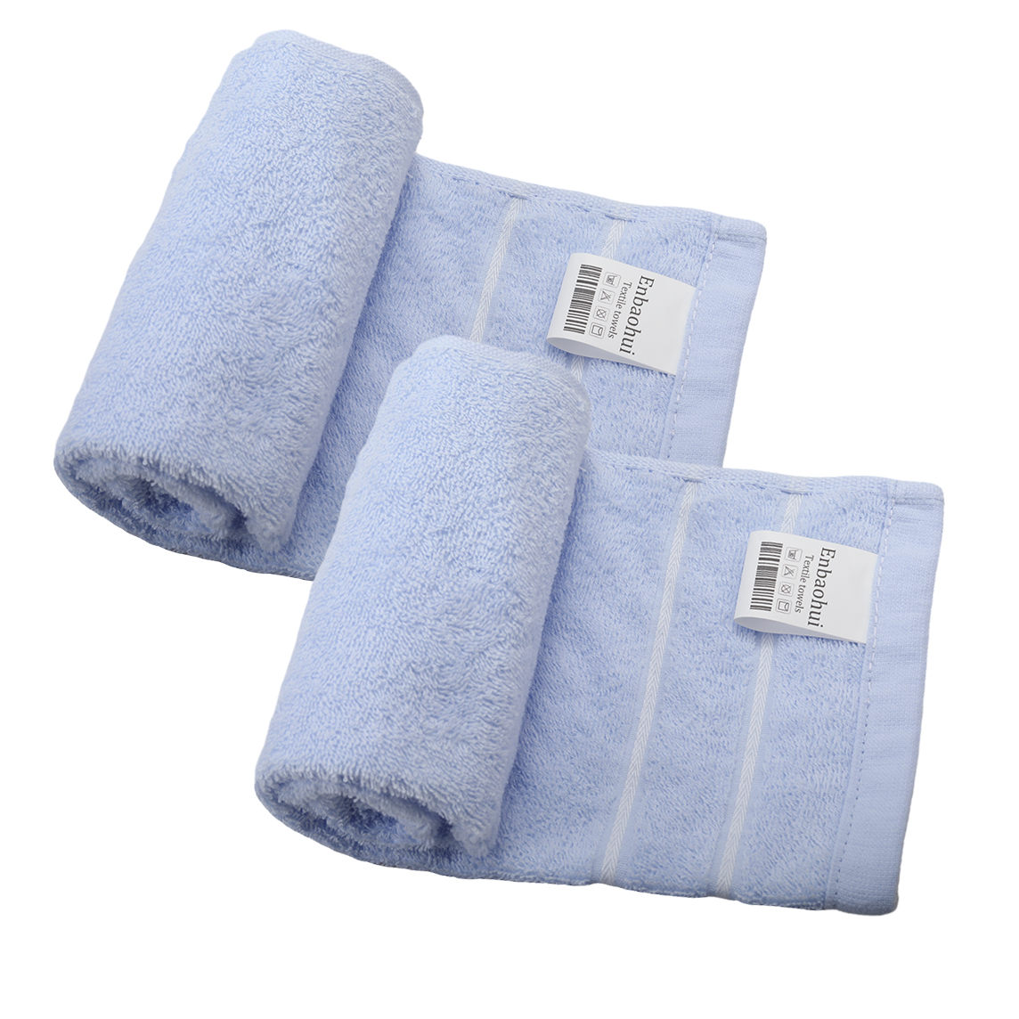 Enbaohui Textile towel, Quick-drying, soft, strong water absorption towel for men and women(15x25 Inches)