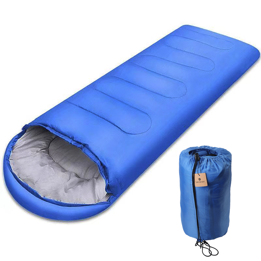 Levievan Sleeping Bag Adult Outdoor Camping Four Seasons Convenient Thickened Single Person Travel Warm and Cold Resistant Sleeping Bag