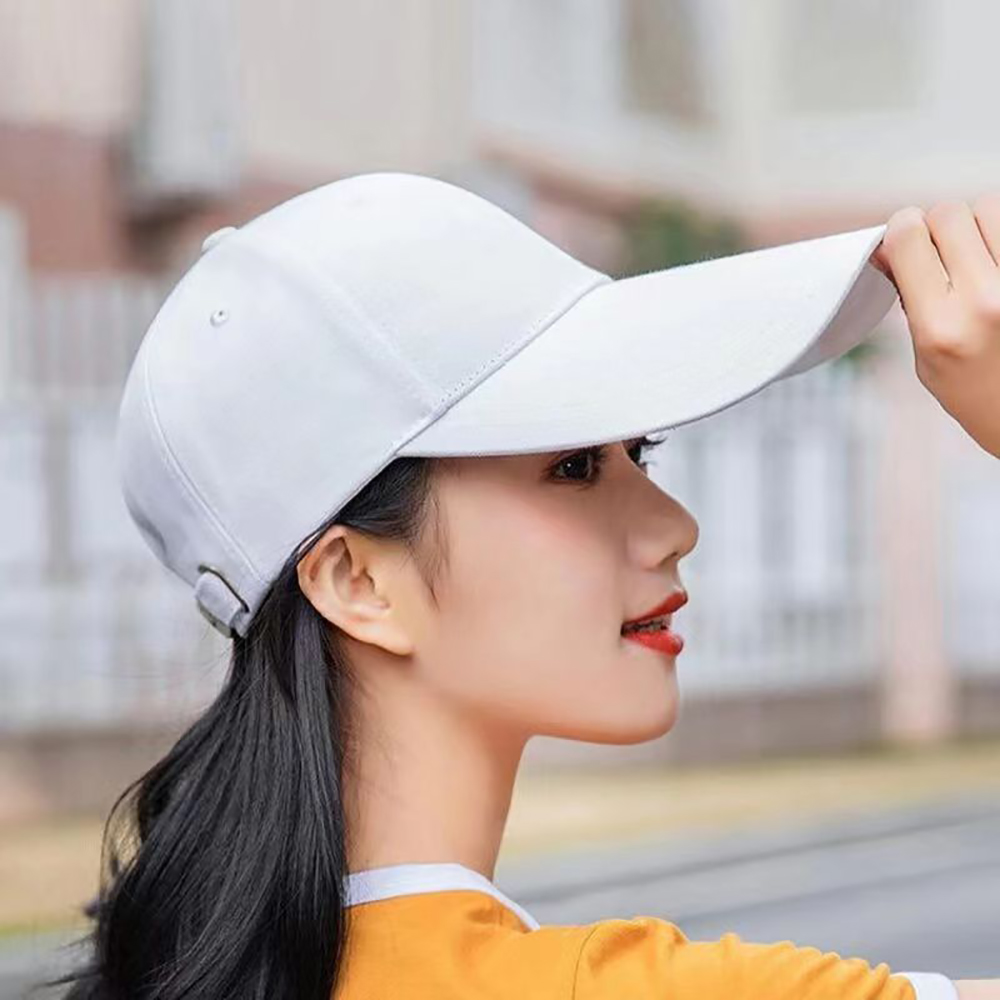 Zion Praiser Hat Outgoing Sun Hat Duck Tongue Hat White Baseball Versatile